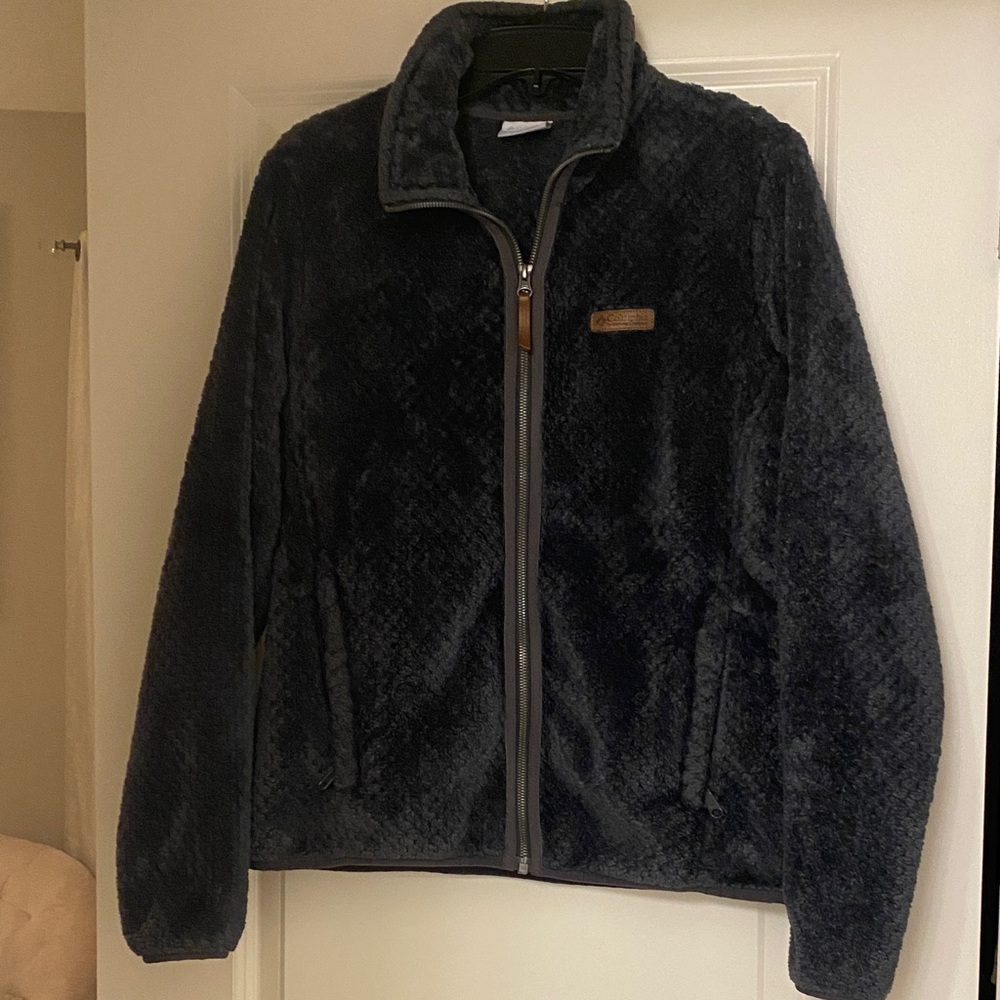 Columbia Women’s Fireside Sherpa Fleece Jacket - Shark Color